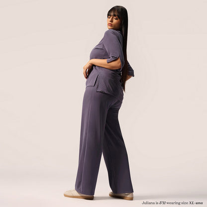 PetalRib™ Wide Leg Pants | BlissClub at Broadway