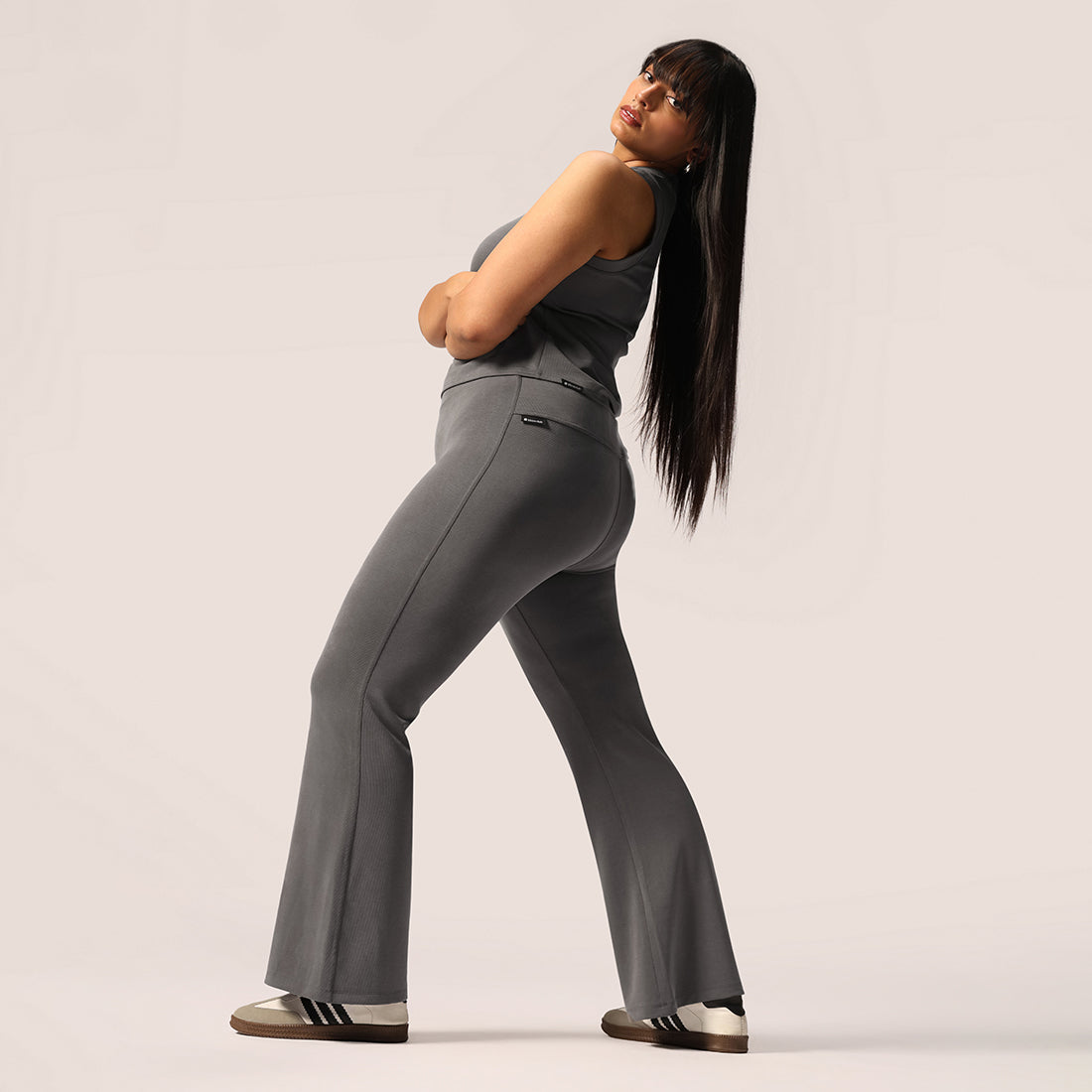 PetalRib™ Flare Pants | BlissClub at Broadway
