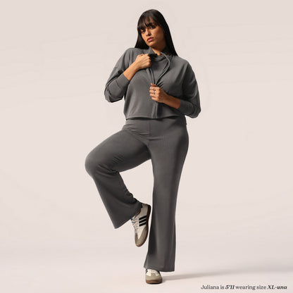 PetalRib™ Flare Pants | BlissClub at Broadway