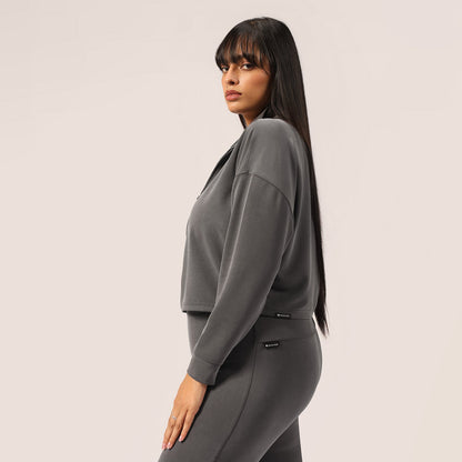 PetalRib™ Crop Jacket | BlissClub at Broadway