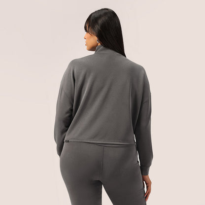 PetalRib™ Crop Jacket | BlissClub at Broadway