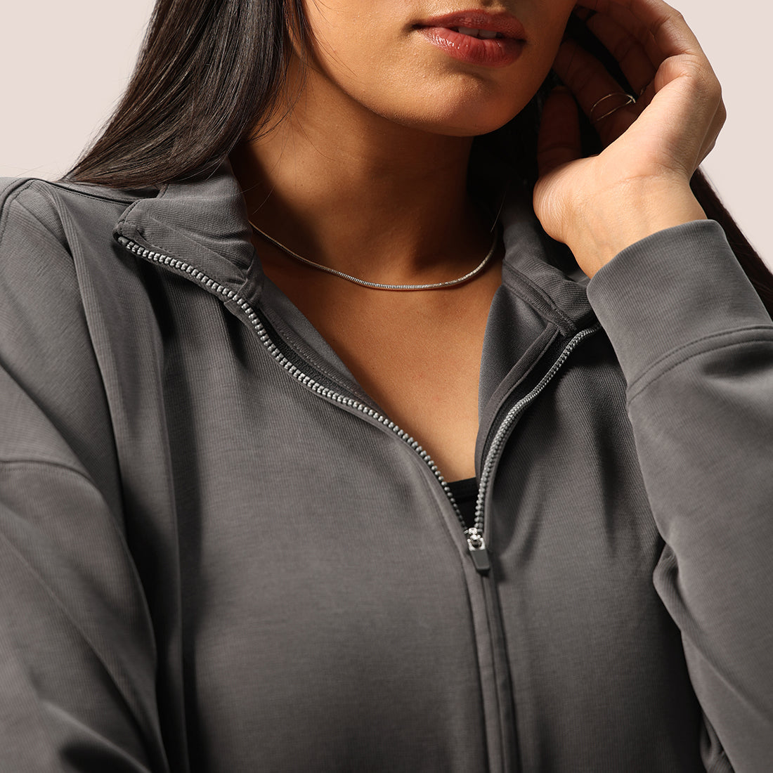 PetalRib™ Crop Jacket | BlissClub at Broadway