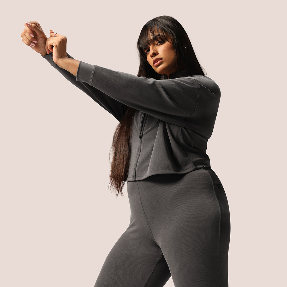 PetalRib™ Crop Jacket | BlissClub at Broadway