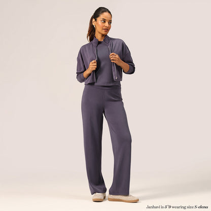 PetalRib™ Crop Jacket | BlissClub at Broadway