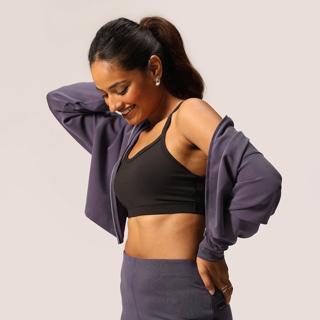 PetalRib™ Crop Jacket | BlissClub at Broadway