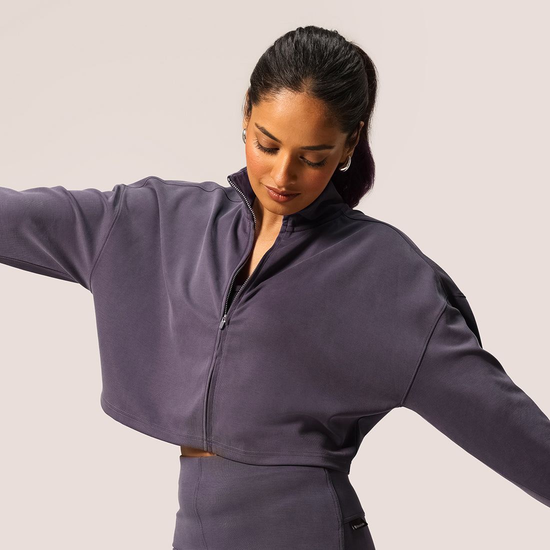 PetalRib™ Crop Jacket | BlissClub at Broadway