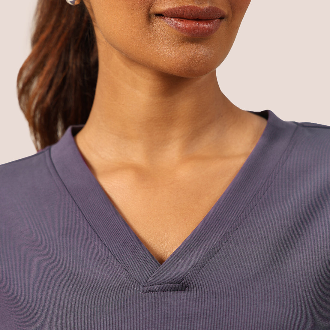 PetalRib™ Slit Sleeve Top | BlissClub at Broadway