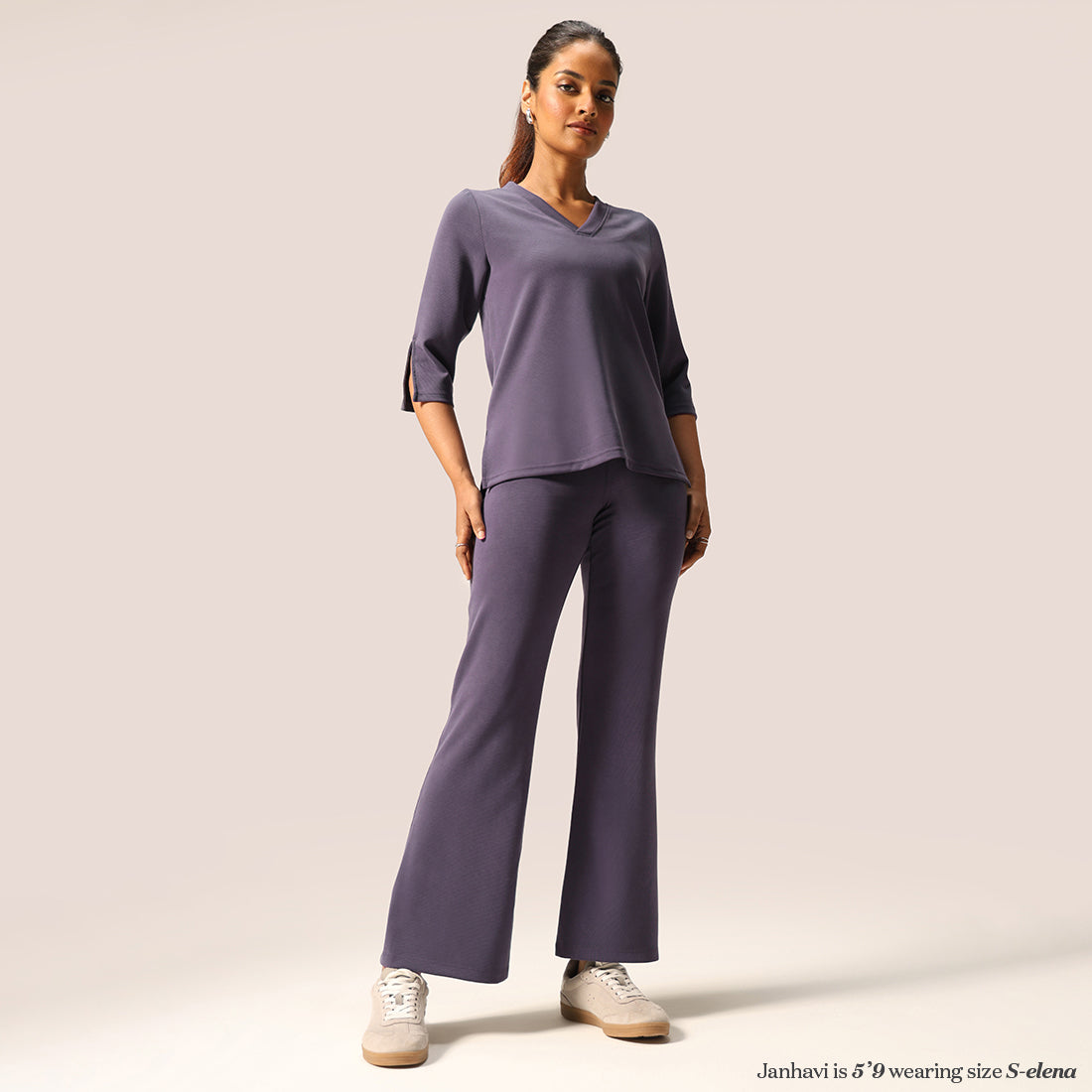 PetalRib™ Slit Sleeve Top | BlissClub at Broadway