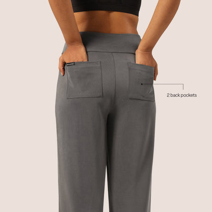 PetalRib™ Wide Leg Pants | BlissClub at Broadway