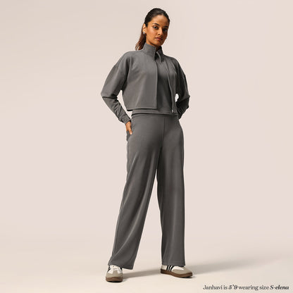 PetalRib™ Wide Leg Pants | BlissClub at Broadway