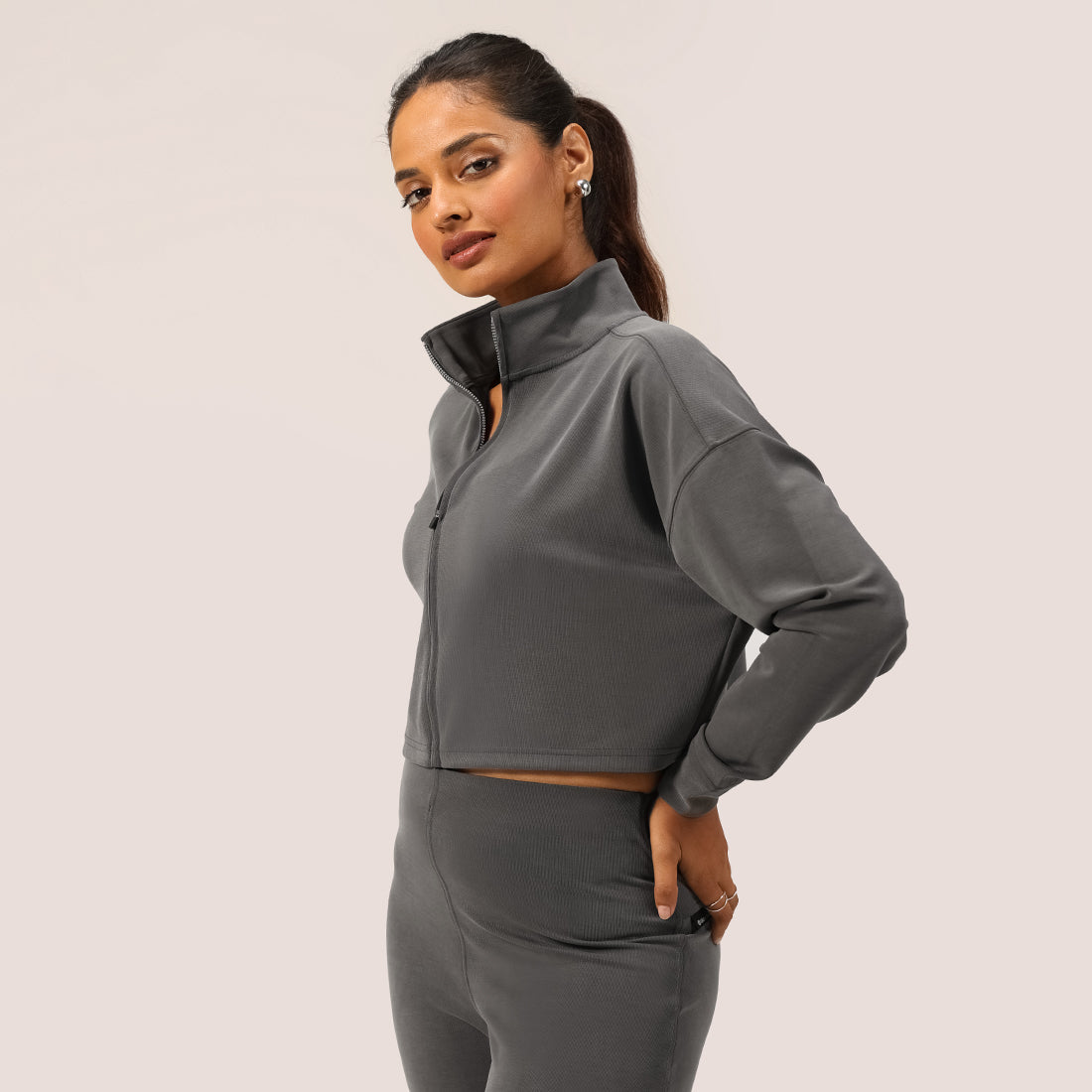 PetalRib™ Crop Jacket | BlissClub at Broadway