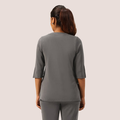PetalRib™ Slit Sleeve Top | BlissClub at Broadway