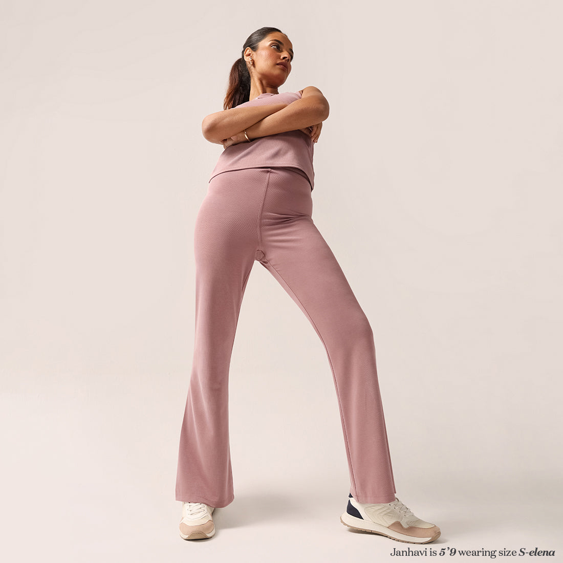 PetalRib™ Flare Pants | BlissClub at Broadway