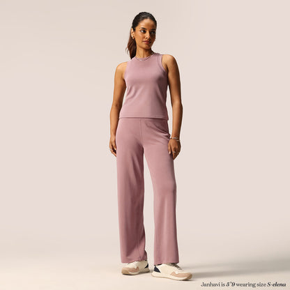PetalRib™ Wide Leg Pants | BlissClub at Broadway