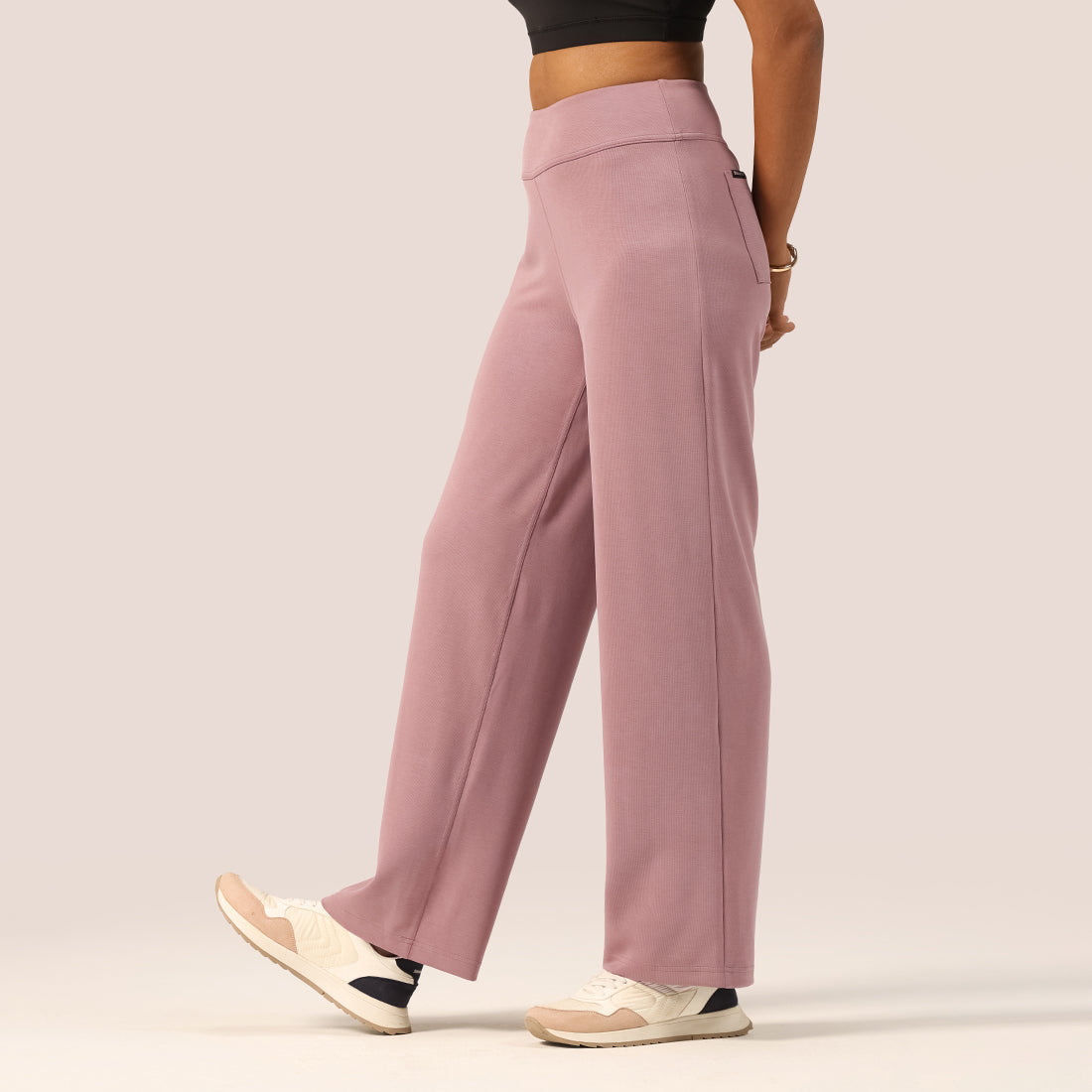 PetalRib™ Wide Leg Pants | BlissClub at Broadway