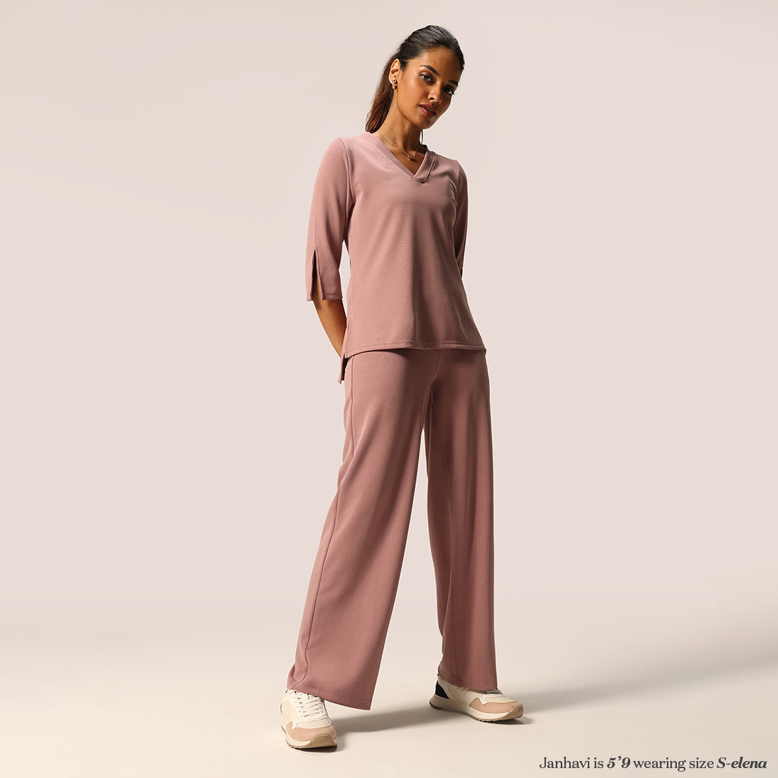 PetalRib™ Slit Sleeve Top | BlissClub at Broadway