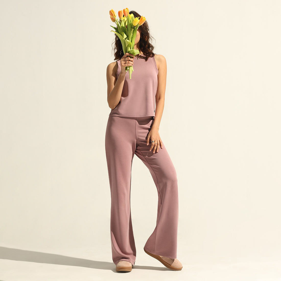 PetalRib™ Flare Pants | BlissClub at Broadway