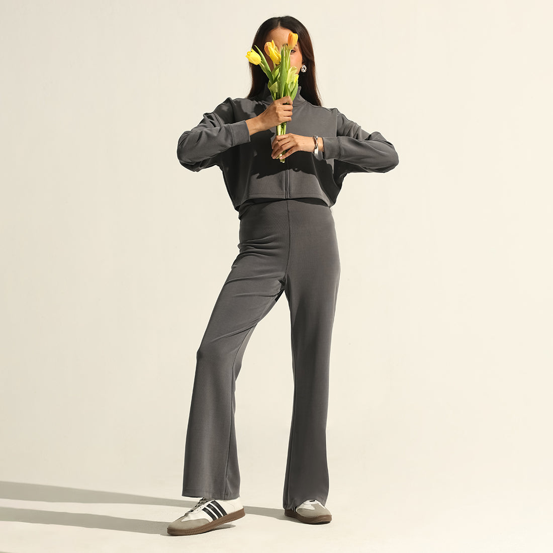 PetalRib™ Flare Pants | BlissClub at Broadway