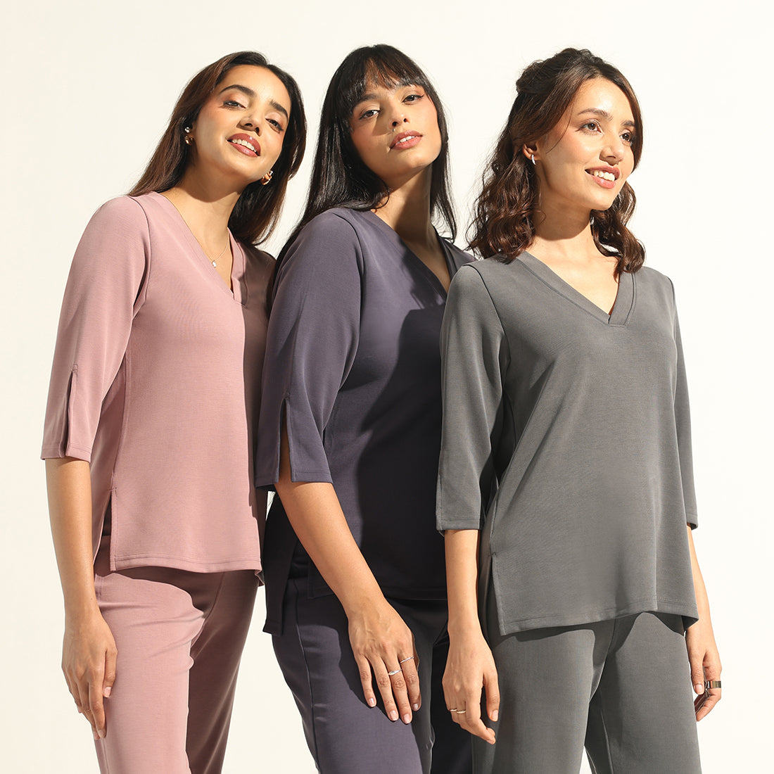 PetalRib™ Slit Sleeve Top | BlissClub at Broadway