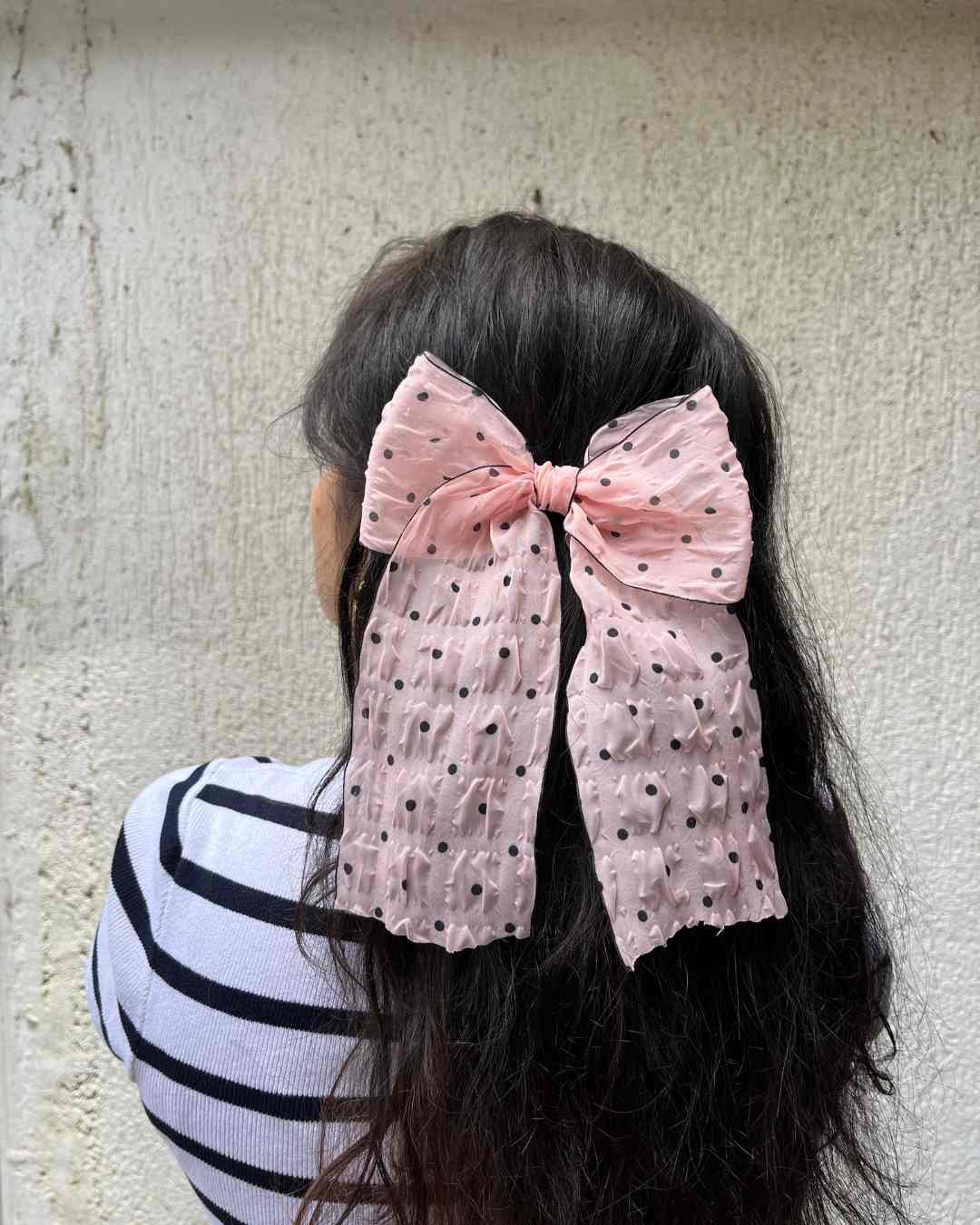 Picnic Polka Dots Bow | Nish Hair