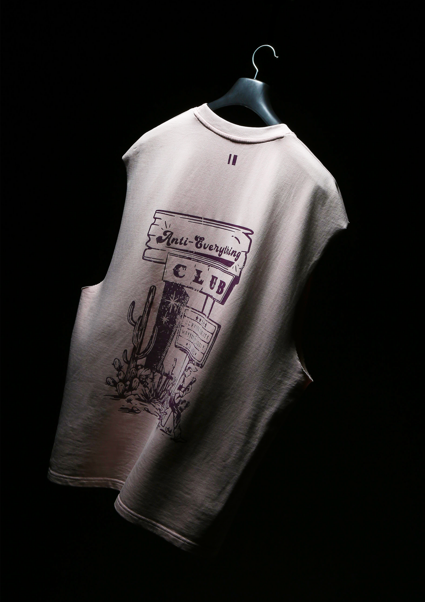 Anti-Everything Club Vest Pink