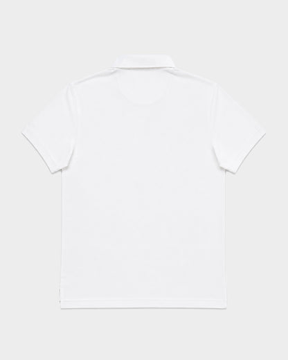 Mr.Brown Slim Fit Polo T-Shirt White