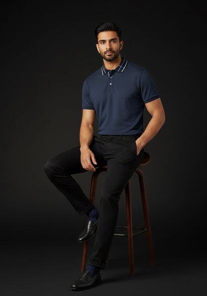 The Riviera Liquid Polo Navy