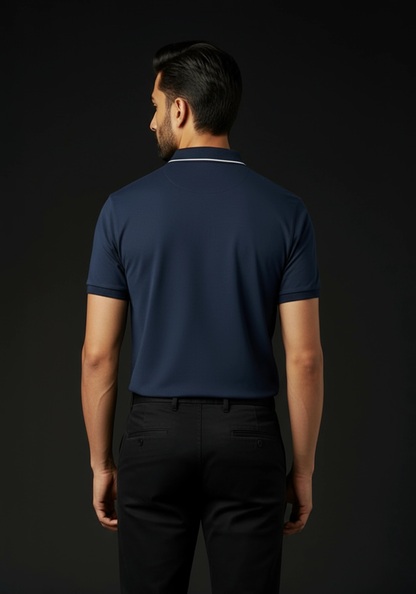 The Riviera Liquid Polo Navy