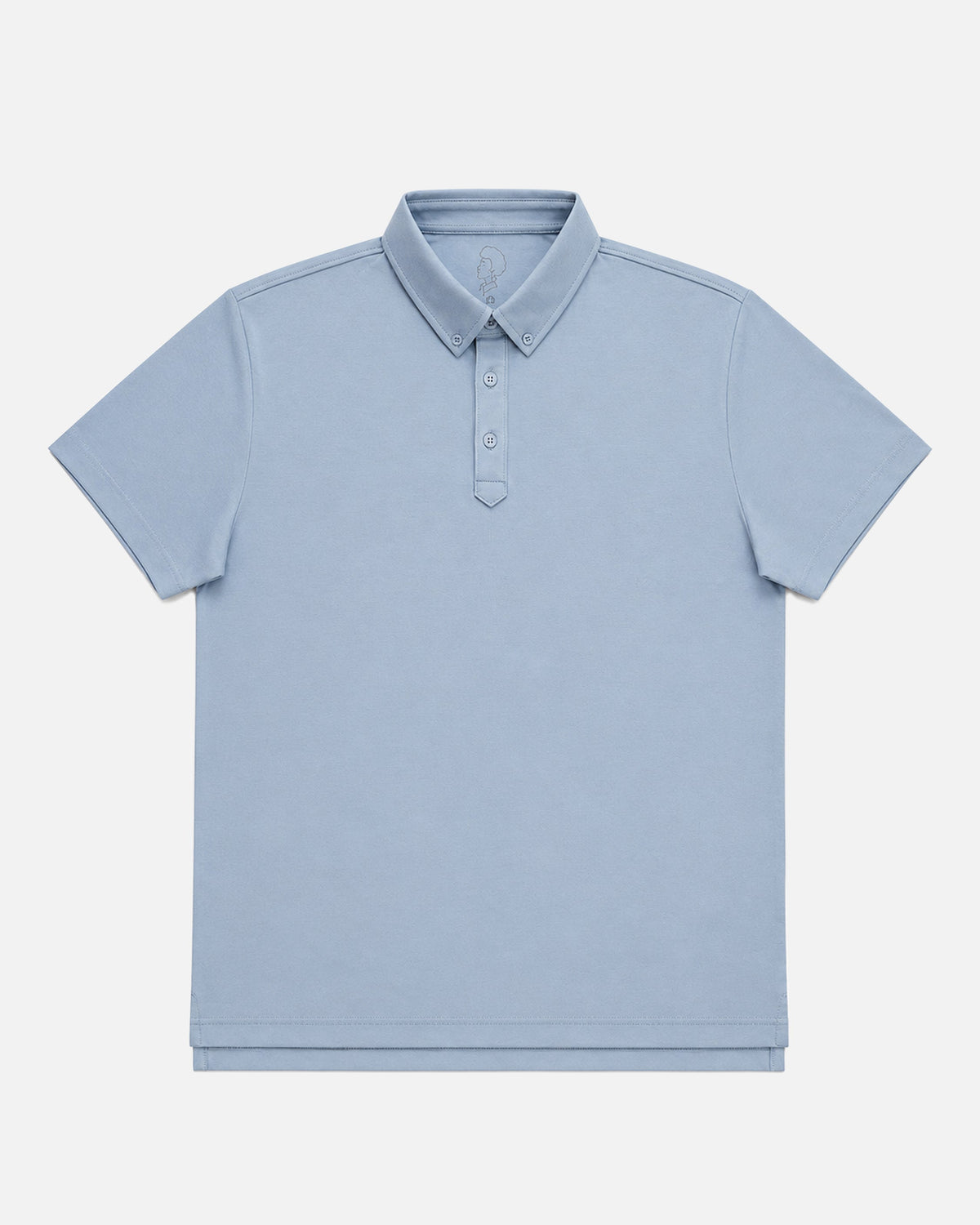 Mr.Brown Slim Fit Polo T-Shirt Greyish Blue