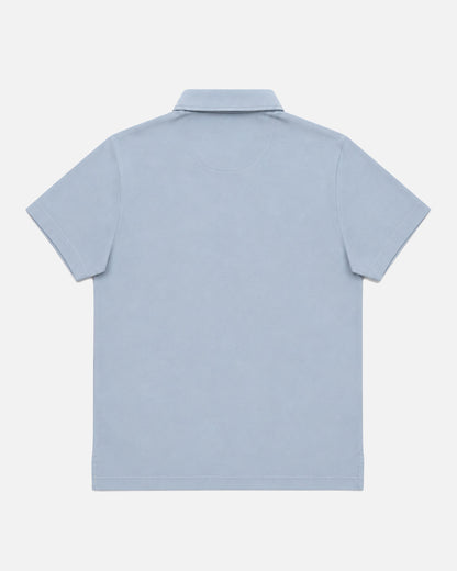 Mr.Brown Slim Fit Polo T-Shirt Greyish Blue