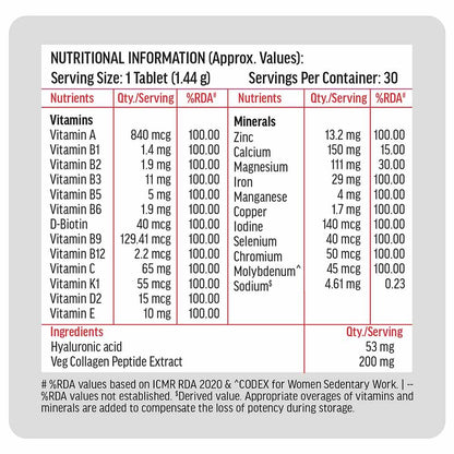 Multivitamin Plus Women, 30 Tablet(S) Unflavoured