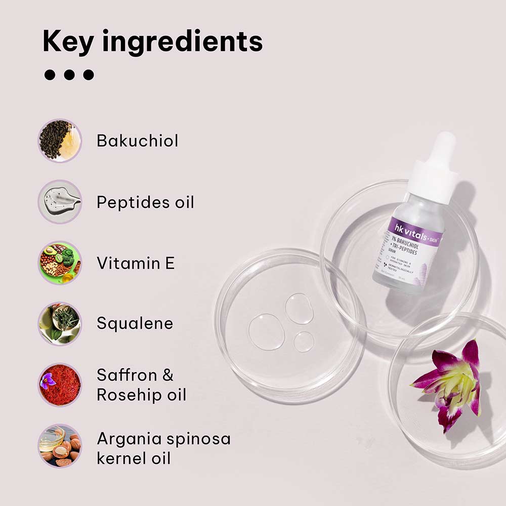 HK Vitals 1% Bakuchiol Serum, 15 ml