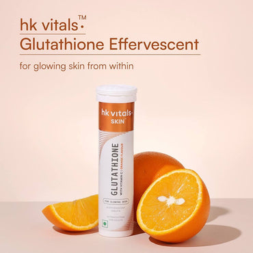 Glutathione Effervescent- 15N, Orange + Collagen 100G