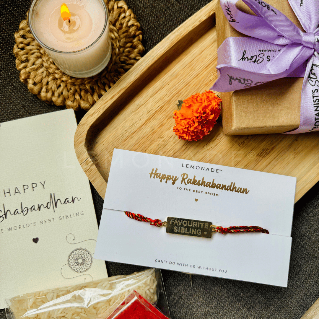 Pre-Designed Metal Rakhi | Sold Individually | Ready-Made Rakhi India