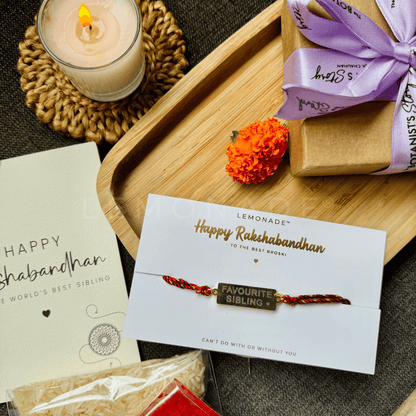 Pre-Designed Metal Rakhi | Sold Individually | Ready-Made Rakhi India
