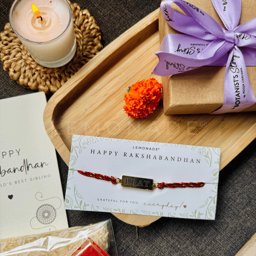 Pre-Designed Metal Rakhi | Sold Individually | Ready-Made Rakhi India