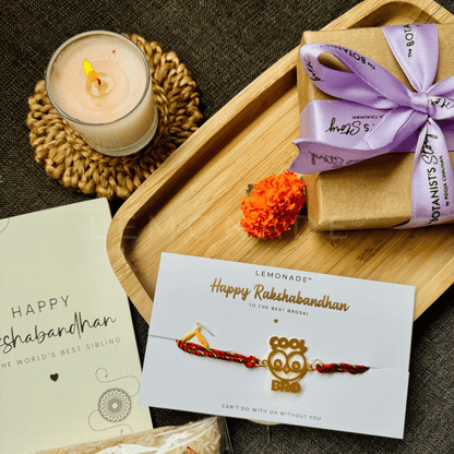 Pre-Designed Metal Rakhi | Sold Individually | Ready-Made Rakhi India