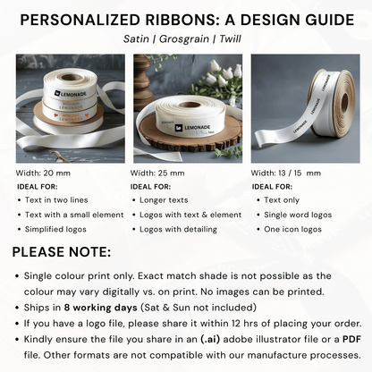 Pre-Designed Gift Ribbon | 2 Metres | Ready-Made Ribbon India