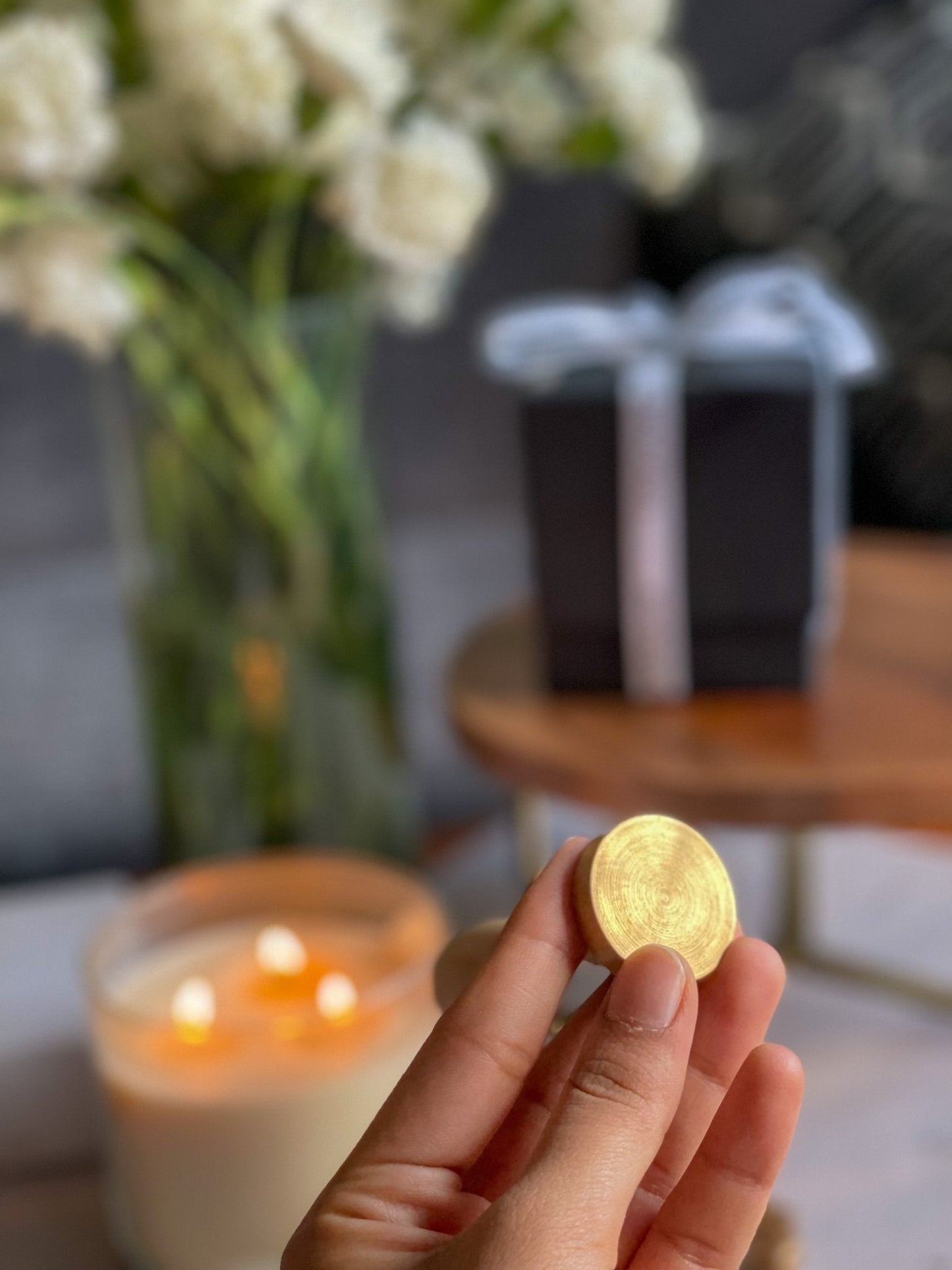 Personalised Wax Seal Stamp | Circle Plain | Custom Wax Seal
