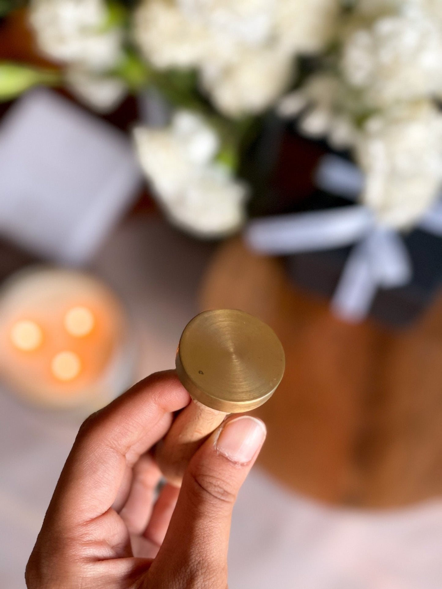Personalised Wax Seal Stamp | Circle Plain | Custom Wax Seal