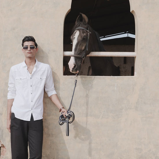 Caravan Cotton Shirt -Twill Weave | Kingdom Of White at Broadway