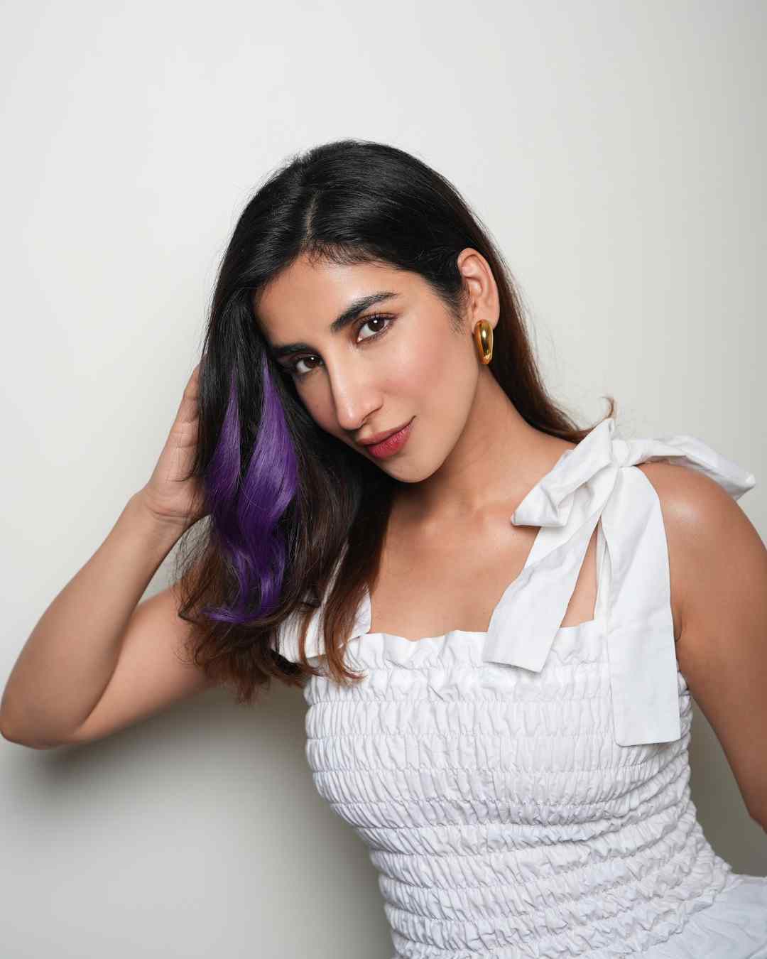 Priyanka's Purple #Strandout | Priyanka Borkar | Nish Hair at Broadway