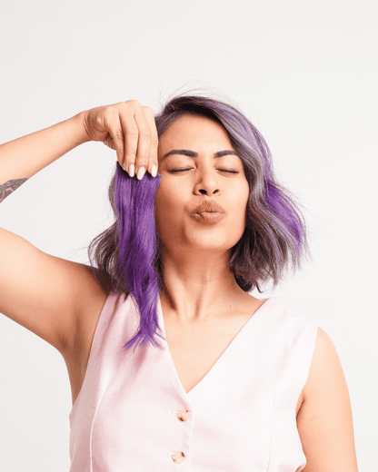 Priyanka's Purple #Strandout | Priyanka Borkar | Nish Hair at Broadway