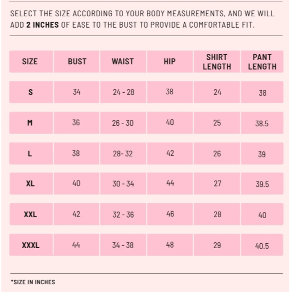 Size Guide