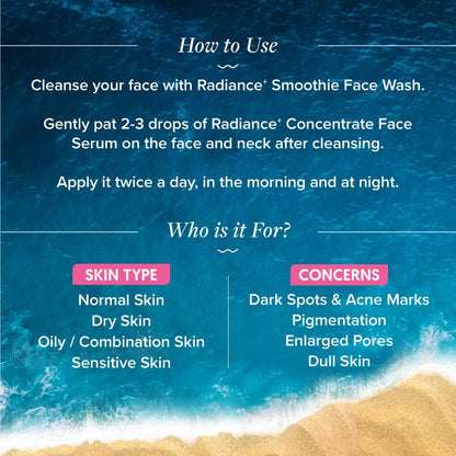 Radiance+ Concentrate Face Serum 30 ml