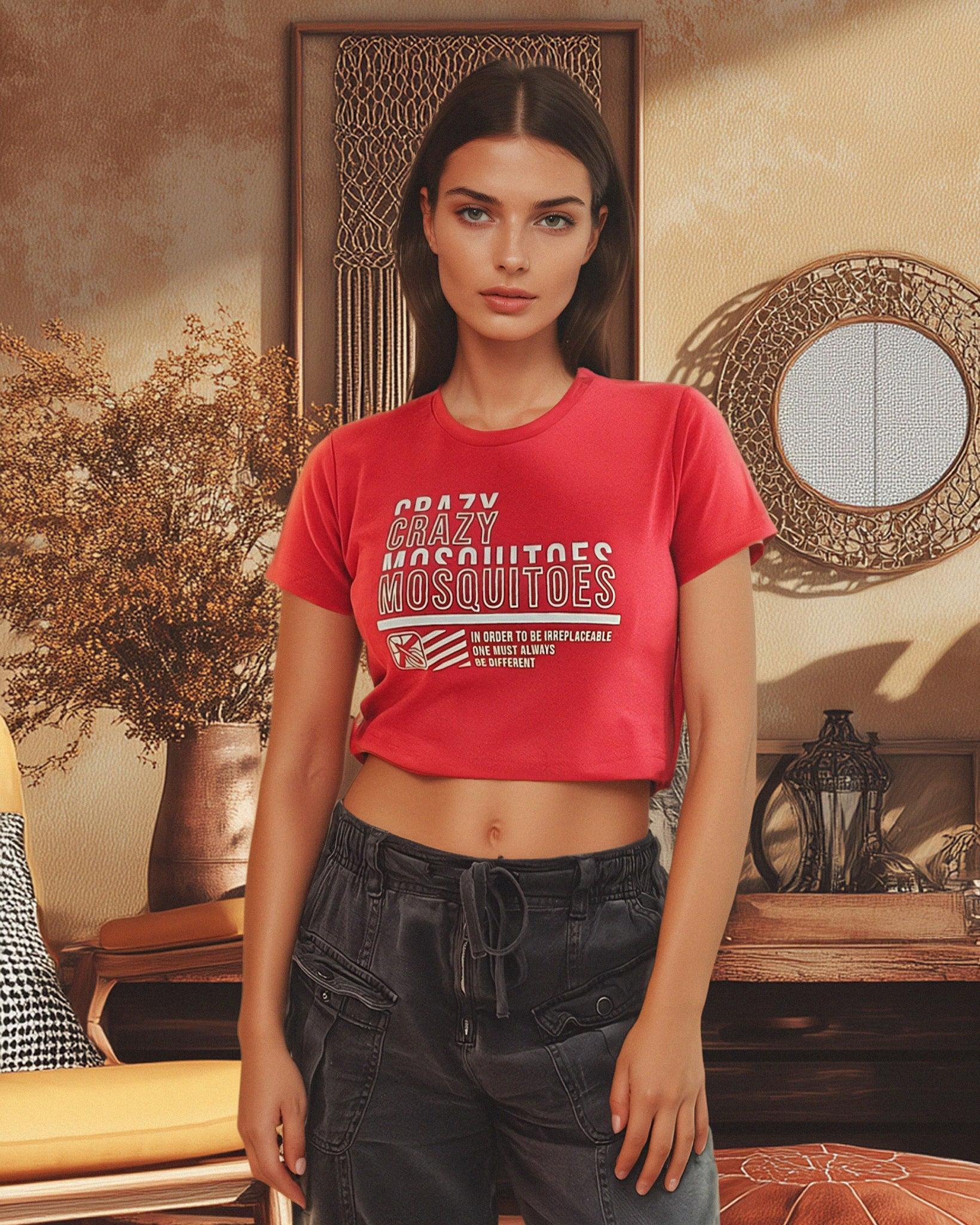 Core Crop Red | Crazy Mosquitoes at Broadway