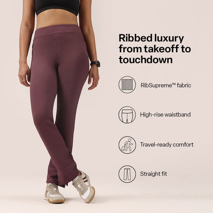 RibSupreme Straight Pants