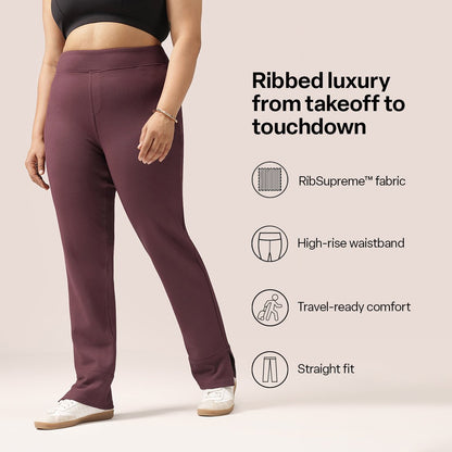 RibSupreme Straight Pants