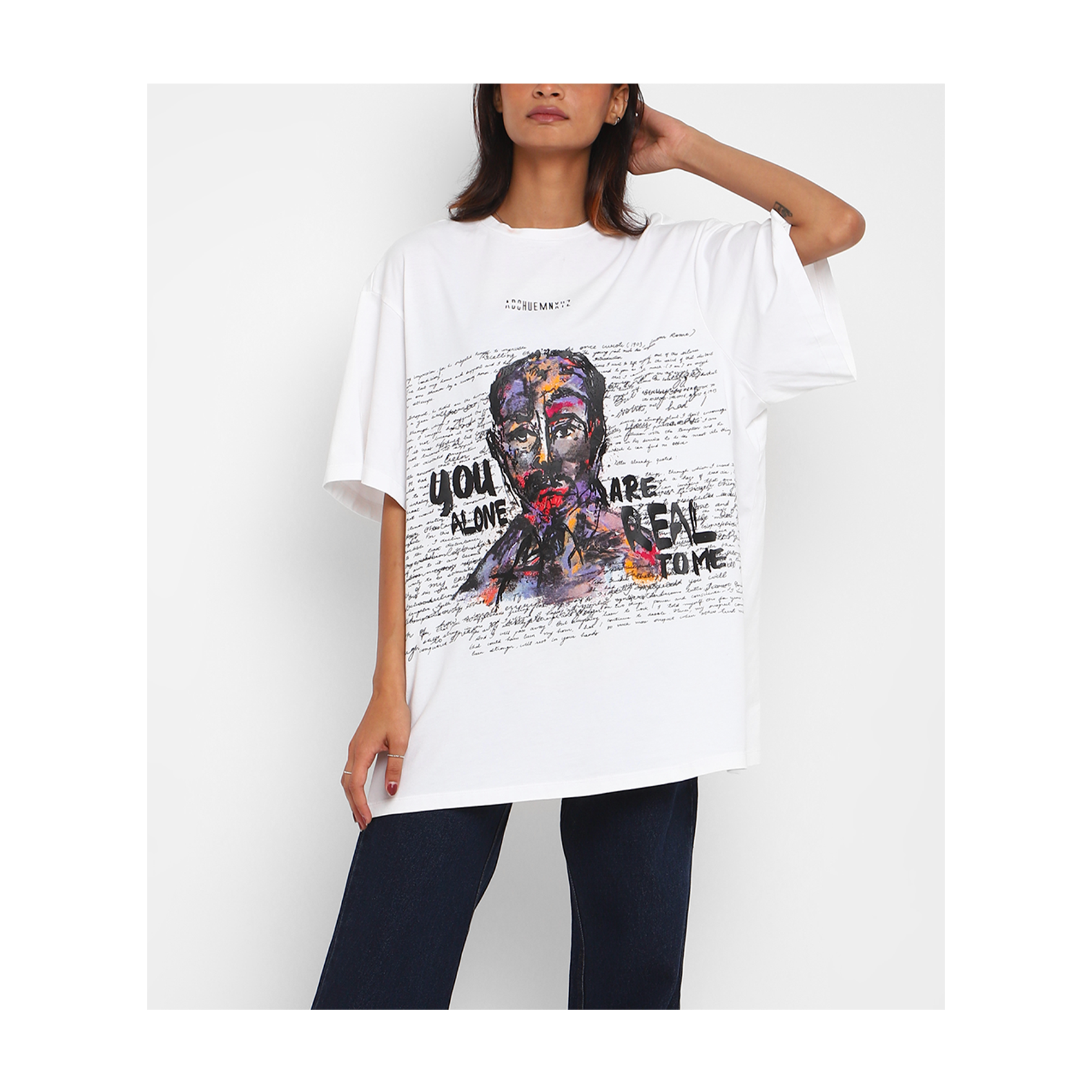 Rilke' Chapter 1 T-shirt (White) | Huemn at Broadway