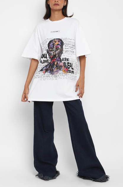 Rilke' Chapter 1 T-shirt (White) | Huemn at Broadway